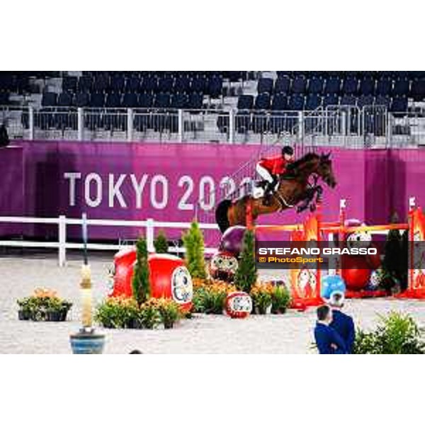 Tokyo 2020 Olympic Games - Show Jumping Team 1st Qualifier - Jessica Springsteen on Don Juan van de Donkhoeve Tokyo, Equestrian Park - 06 August 2021 Ph. Stefano Grasso