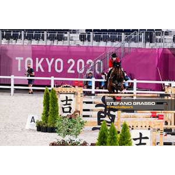 Tokyo 2020 Olympic Games - Show Jumping Team 1st Qualifier - Jessica Springsteen on Don Juan van de Donkhoeve Tokyo, Equestrian Park - 06 August 2021 Ph. Stefano Grasso