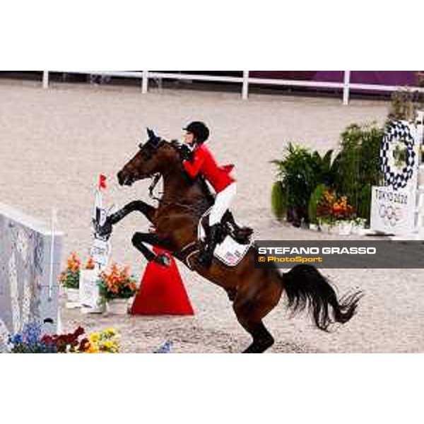 Tokyo 2020 Olympic Games - Show Jumping Team 1st Qualifier - Jessica Springsteen on Don Juan van de Donkhoeve Tokyo, Equestrian Park - 06 August 2021 Ph. Stefano Grasso