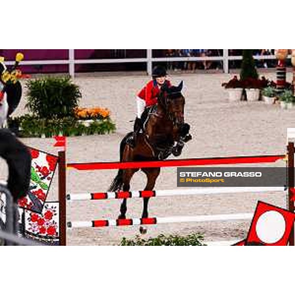 Tokyo 2020 Olympic Games - Show Jumping Team 1st Qualifier - Jessica Springsteen on Don Juan van de Donkhoeve Tokyo, Equestrian Park - 06 August 2021 Ph. Stefano Grasso