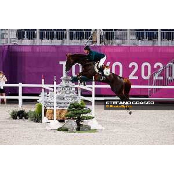 Tokyo 2020 Olympic Games - Show Jumping Team 1st Qualifier - Pedro Veniss on Quabri de l Isle Tokyo, Equestrian Park - 06 August 2021 Ph. Stefano Grasso