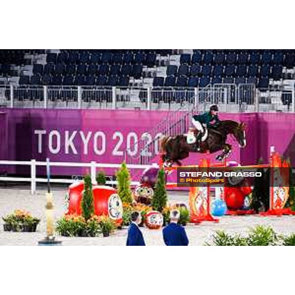 Tokyo 2020 Olympic Games - Show Jumping Team 1st Qualifier - Pedro Veniss on Quabri de l Isle Tokyo, Equestrian Park - 06 August 2021 Ph. Stefano Grasso