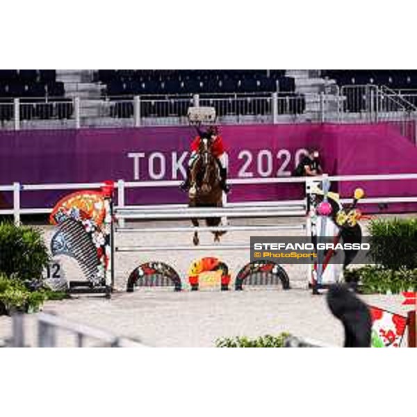 Tokyo 2020 Olympic Games - Show Jumping Team 1st Qualifier - Bryan Balsiger on Twentytwo des Biches Tokyo, Equestrian Park - 06 August 2021 Ph. Stefano Grasso