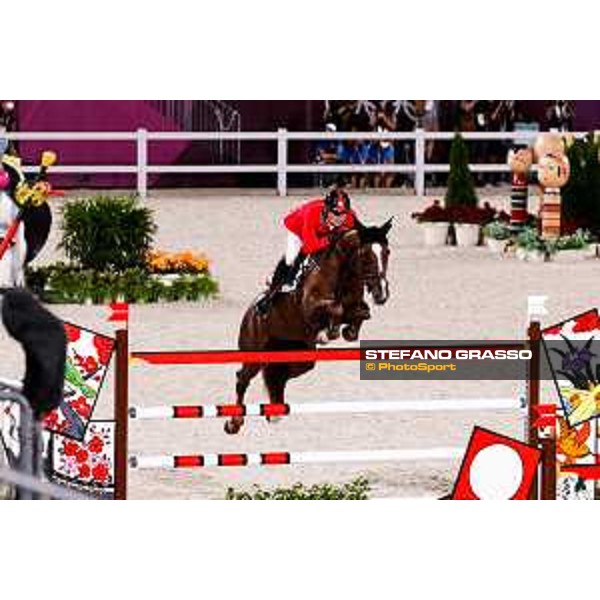 Tokyo 2020 Olympic Games - Show Jumping Team 1st Qualifier - Bryan Balsiger on Twentytwo des Biches Tokyo, Equestrian Park - 06 August 2021 Ph. Stefano Grasso