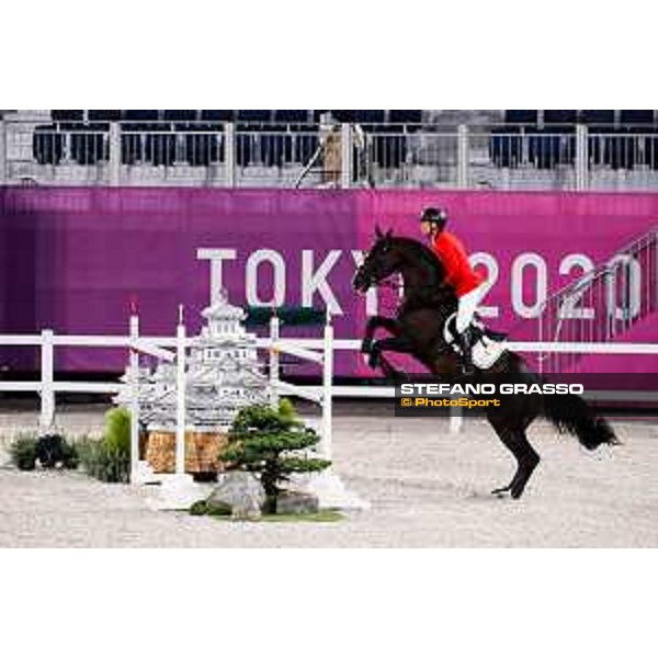 Tokyo 2020 Olympic Games - Show Jumping Team 1st Qualifier - Jerome Guery on Quel Homme de Hus Tokyo, Equestrian Park - 06 August 2021 Ph. Stefano Grasso