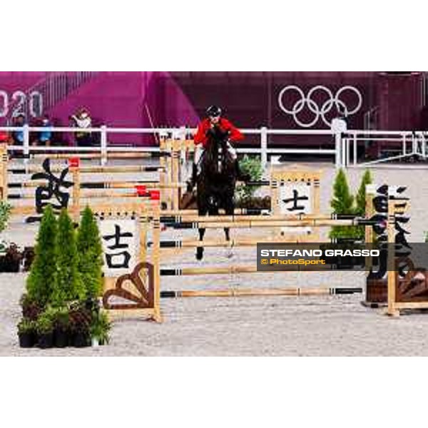 Tokyo 2020 Olympic Games - Show Jumping Team 1st Qualifier - Jerome Guery on Quel Homme de Hus Tokyo, Equestrian Park - 06 August 2021 Ph. Stefano Grasso