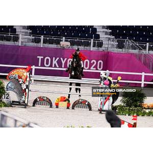 Tokyo 2020 Olympic Games - Show Jumping Team 1st Qualifier - Jerome Guery on Quel Homme de Hus Tokyo, Equestrian Park - 06 August 2021 Ph. Stefano Grasso