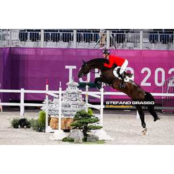 Tokyo 2020 Olympic Games - Show Jumping Team 1st Qualifier - Maurice Tebbel on Don Diarado Tokyo, Equestrian Park - 06 August 2021 Ph. Stefano Grasso