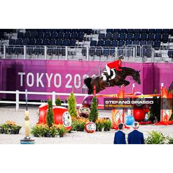 Tokyo 2020 Olympic Games - Show Jumping Team 1st Qualifier - Maurice Tebbel on Don Diarado Tokyo, Equestrian Park - 06 August 2021 Ph. Stefano Grasso