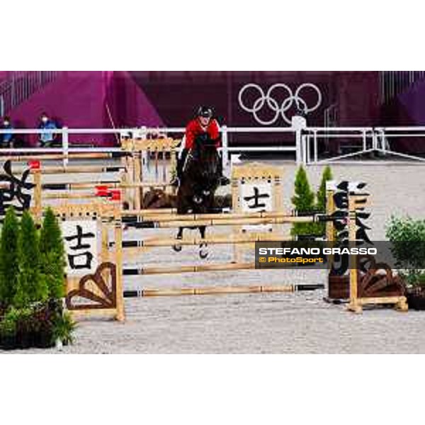 Tokyo 2020 Olympic Games - Show Jumping Team 1st Qualifier - Maurice Tebbel on Don Diarado Tokyo, Equestrian Park - 06 August 2021 Ph. Stefano Grasso
