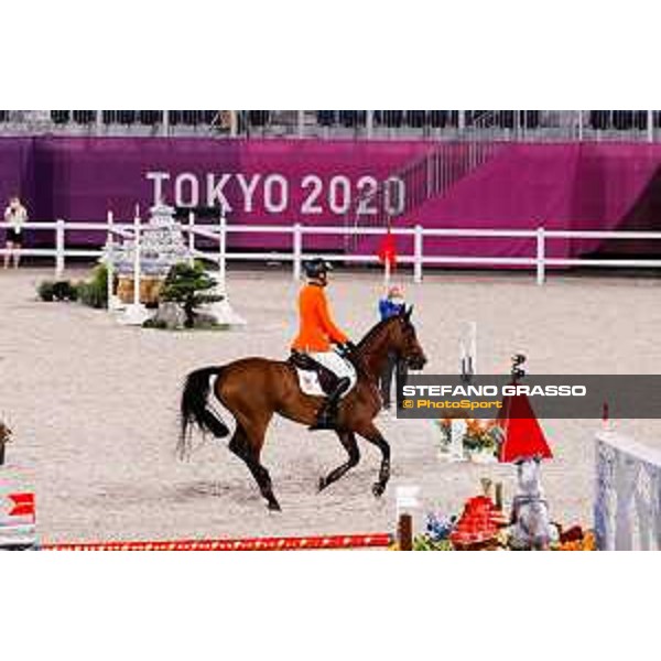 Tokyo 2020 Olympic Games - Show Jumping Team 1st Qualifier - Marc Houtzager on Dante Tokyo, Equestrian Park - 06 August 2021 Ph. Stefano Grasso
