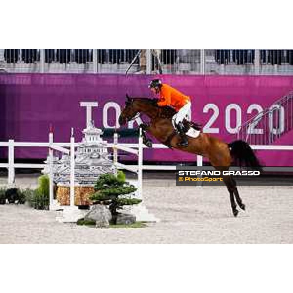 Tokyo 2020 Olympic Games - Show Jumping Team 1st Qualifier - Marc Houtzager on Dante Tokyo, Equestrian Park - 06 August 2021 Ph. Stefano Grasso