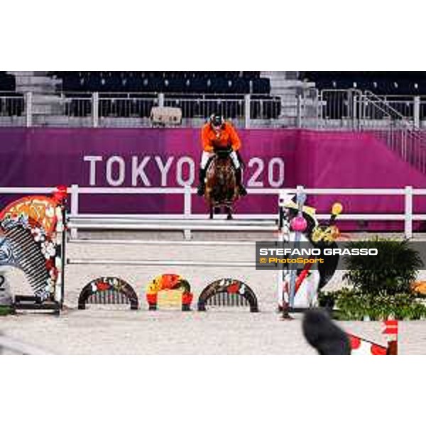 Tokyo 2020 Olympic Games - Show Jumping Team 1st Qualifier - Marc Houtzager on Dante Tokyo, Equestrian Park - 06 August 2021 Ph. Stefano Grasso