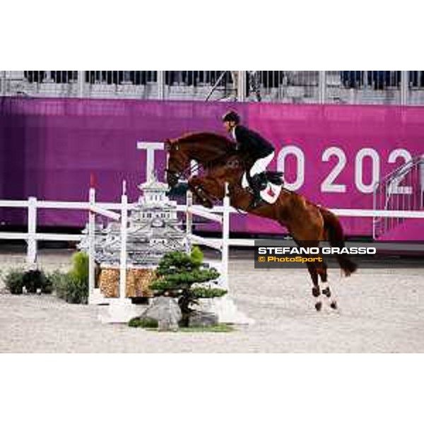 Tokyo 2020 Olympic Games - Show Jumping Team 1st Qualifier - Zhenqiang Li on Uncas S Tokyo, Equestrian Park - 06 August 2021 Ph. Stefano Grasso