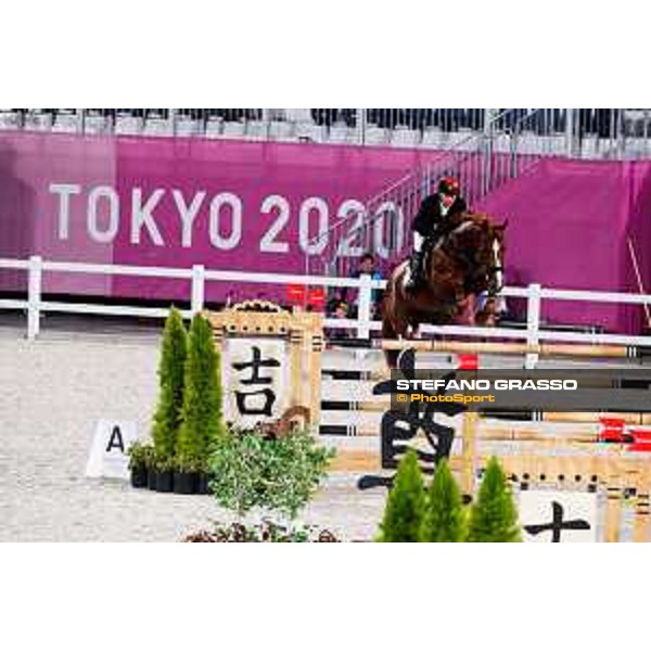 Tokyo 2020 Olympic Games - Show Jumping Team 1st Qualifier - Zhenqiang Li on Uncas S Tokyo, Equestrian Park - 06 August 2021 Ph. Stefano Grasso