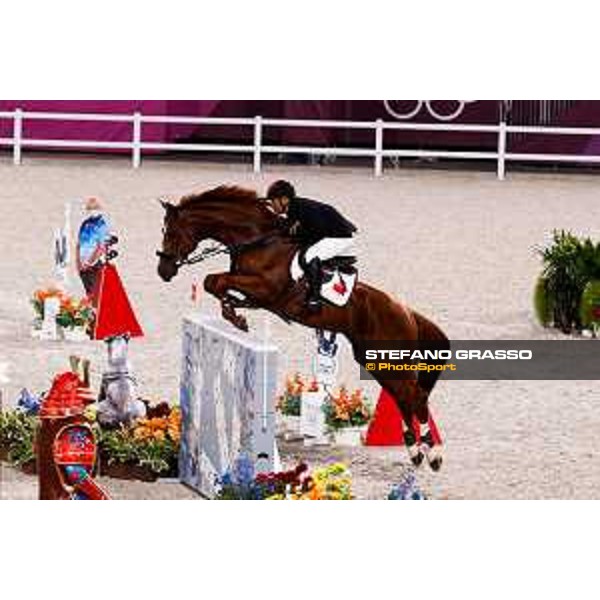 Tokyo 2020 Olympic Games - Show Jumping Team 1st Qualifier - Zhenqiang Li on Uncas S Tokyo, Equestrian Park - 06 August 2021 Ph. Stefano Grasso