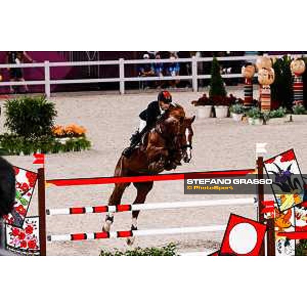 Tokyo 2020 Olympic Games - Show Jumping Team 1st Qualifier - Zhenqiang Li on Uncas S Tokyo, Equestrian Park - 06 August 2021 Ph. Stefano Grasso
