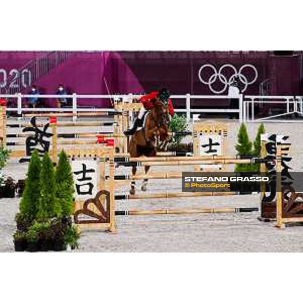 Tokyo 2020 Olympic Games - Show Jumping Team 1st Qualifier - Patricio Pasquel on Babel Tokyo, Equestrian Park - 06 August 2021 Ph. Stefano Grasso