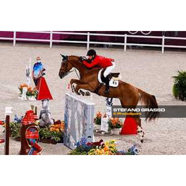 Tokyo 2020 Olympic Games - Show Jumping Team 1st Qualifier - Patricio Pasquel on Babel Tokyo, Equestrian Park - 06 August 2021 Ph. Stefano Grasso