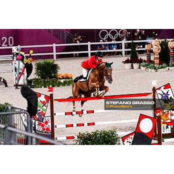 Tokyo 2020 Olympic Games - Show Jumping Team 1st Qualifier - Patricio Pasquel on Babel Tokyo, Equestrian Park - 06 August 2021 Ph. Stefano Grasso