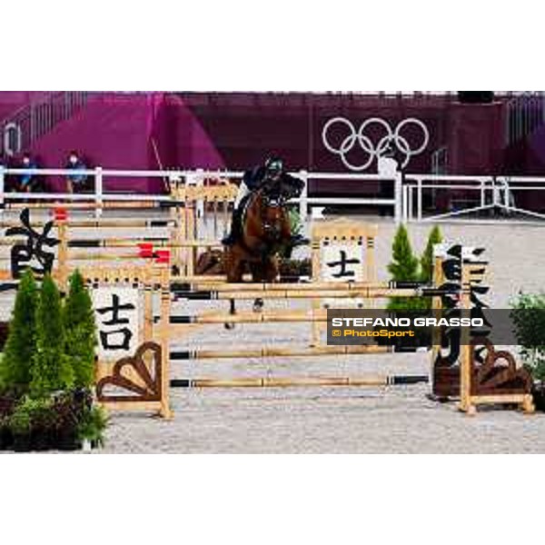 Tokyo 2020 Olympic Games - Show Jumping Team 1st Qualifier - Matias Albarracin on Cannavaro 9 Tokyo, Equestrian Park - 06 August 2021 Ph. Stefano Grasso