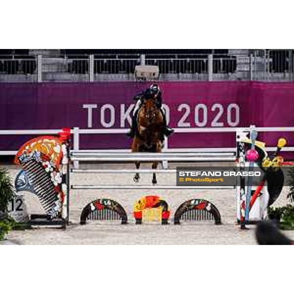Tokyo 2020 Olympic Games - Show Jumping Team 1st Qualifier - Matias Albarracin on Cannavaro 9 Tokyo, Equestrian Park - 06 August 2021 Ph. Stefano Grasso