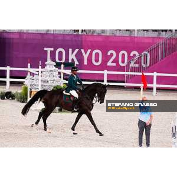 Tokyo 2020 Olympic Games - Show Jumping Team 1st Qualifier - Abdelkebir Ouaddar on Istanbull v.h Ooievaarshof Tokyo, Equestrian Park - 06 August 2021 Ph. Stefano Grasso