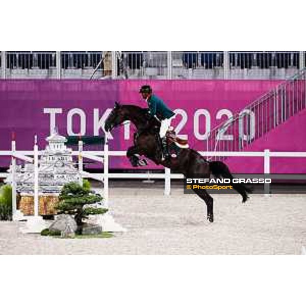Tokyo 2020 Olympic Games - Show Jumping Team 1st Qualifier - Abdelkebir Ouaddar on Istanbull v.h Ooievaarshof Tokyo, Equestrian Park - 06 August 2021 Ph. Stefano Grasso