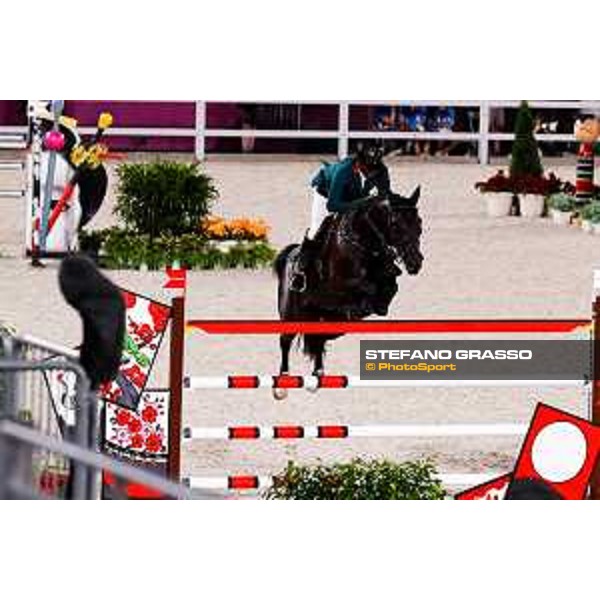 Tokyo 2020 Olympic Games - Show Jumping Team 1st Qualifier - Abdelkebir Ouaddar on Istanbull v.h Ooievaarshof Tokyo, Equestrian Park - 06 August 2021 Ph. Stefano Grasso