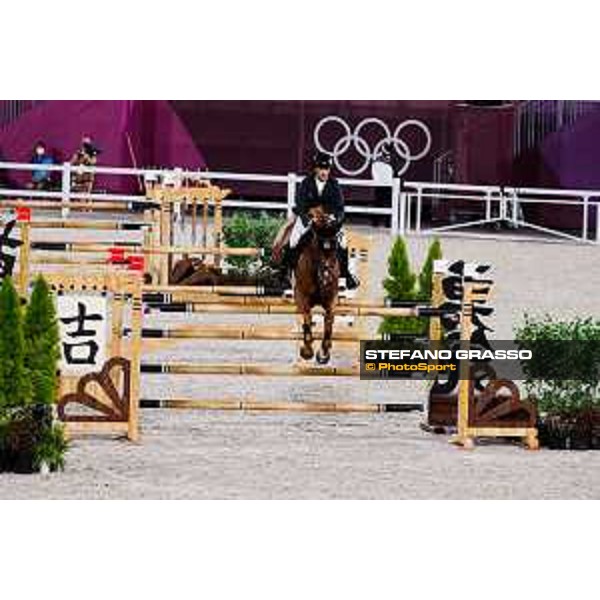 Tokyo 2020 Olympic Games - Show Jumping Team 1st Qualifier - Mouda Zeyada on Galanthos SHK Tokyo, Equestrian Park - 06 August 2021 Ph. Stefano Grasso