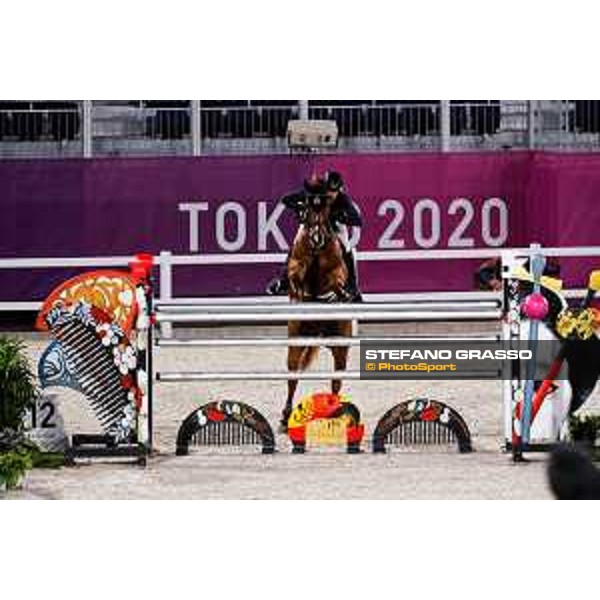 Tokyo 2020 Olympic Games - Show Jumping Team 1st Qualifier - Mouda Zeyada on Galanthos SHK Tokyo, Equestrian Park - 06 August 2021 Ph. Stefano Grasso
