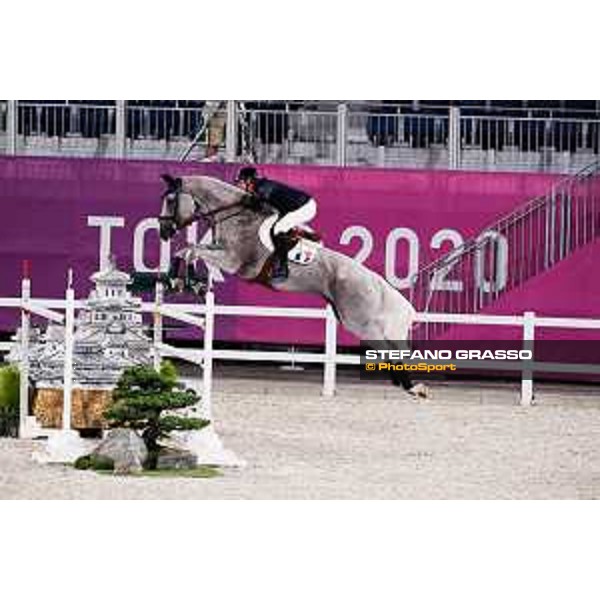 Tokyo 2020 Olympic Games - Show Jumping Team 1st Qualifier - Mathieu Billot on Quel Filou 13 Tokyo, Equestrian Park - 06 August 2021 Ph. Stefano Grasso