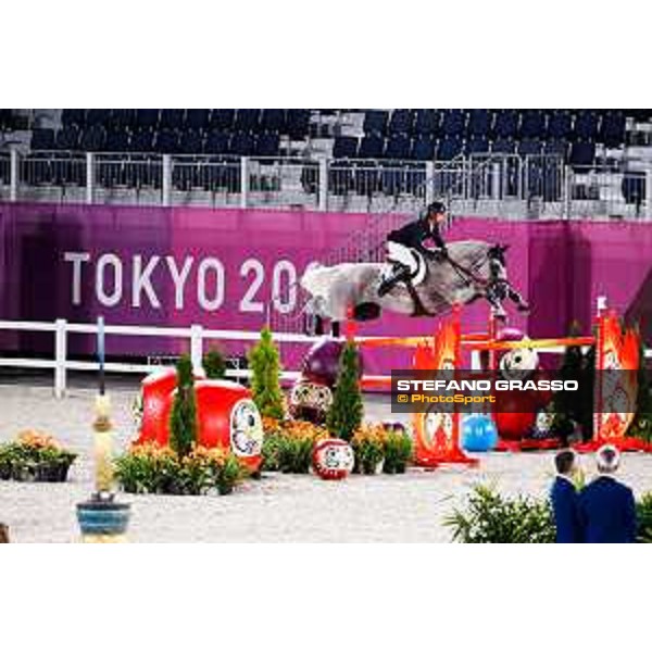 Tokyo 2020 Olympic Games - Show Jumping Team 1st Qualifier - Mathieu Billot on Quel Filou 13 Tokyo, Equestrian Park - 06 August 2021 Ph. Stefano Grasso