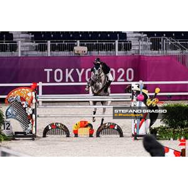 Tokyo 2020 Olympic Games - Show Jumping Team 1st Qualifier - Mathieu Billot on Quel Filou 13 Tokyo, Equestrian Park - 06 August 2021 Ph. Stefano Grasso