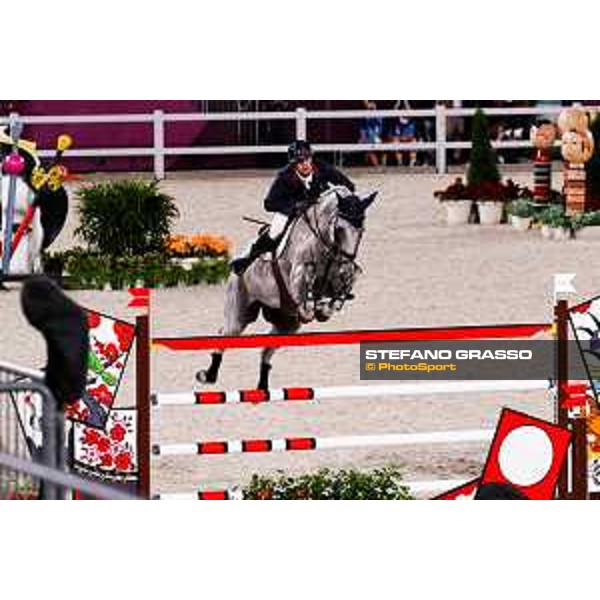 Tokyo 2020 Olympic Games - Show Jumping Team 1st Qualifier - Mathieu Billot on Quel Filou 13 Tokyo, Equestrian Park - 06 August 2021 Ph. Stefano Grasso