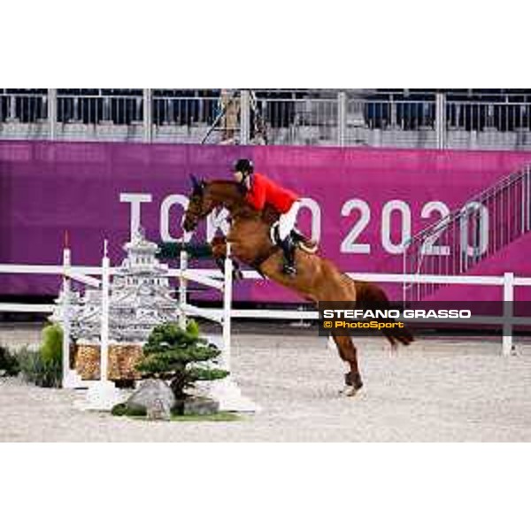 Tokyo 2020 Olympic Games - Show Jumping Team 1st Qualifier - McLain Ward on Contagious Tokyo, Equestrian Park - 06 August 2021 Ph. Stefano Grasso