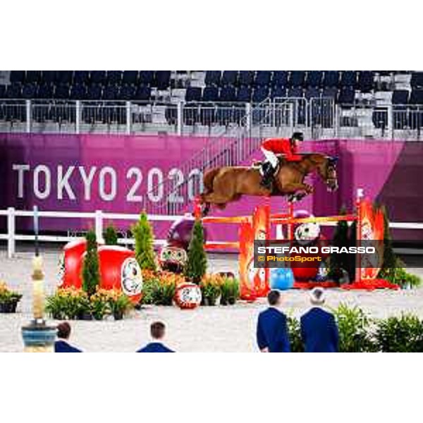 Tokyo 2020 Olympic Games - Show Jumping Team 1st Qualifier - McLain Ward on Contagious Tokyo, Equestrian Park - 06 August 2021 Ph. Stefano Grasso