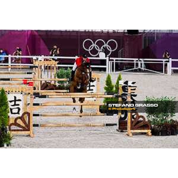 Tokyo 2020 Olympic Games - Show Jumping Team 1st Qualifier - McLain Ward on Contagious Tokyo, Equestrian Park - 06 August 2021 Ph. Stefano Grasso