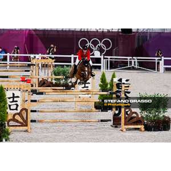 Tokyo 2020 Olympic Games - Show Jumping Team 1st Qualifier - McLain Ward on Contagious Tokyo, Equestrian Park - 06 August 2021 Ph. Stefano Grasso