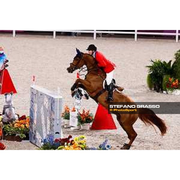 Tokyo 2020 Olympic Games - Show Jumping Team 1st Qualifier - McLain Ward on Contagious Tokyo, Equestrian Park - 06 August 2021 Ph. Stefano Grasso