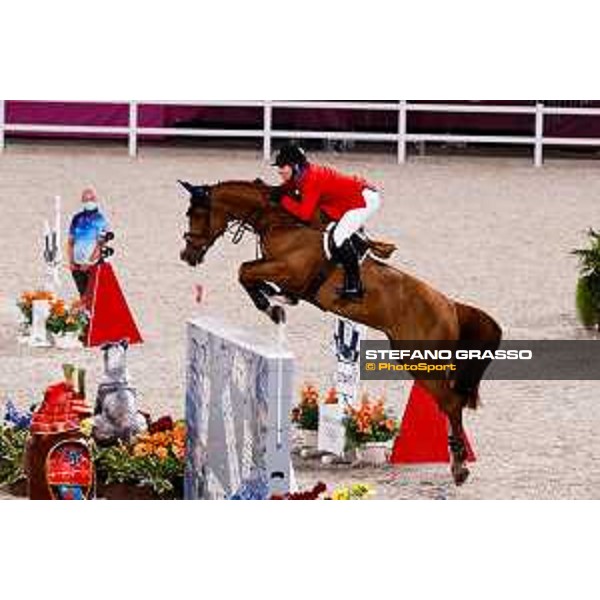 Tokyo 2020 Olympic Games - Show Jumping Team 1st Qualifier - McLain Ward on Contagious Tokyo, Equestrian Park - 06 August 2021 Ph. Stefano Grasso