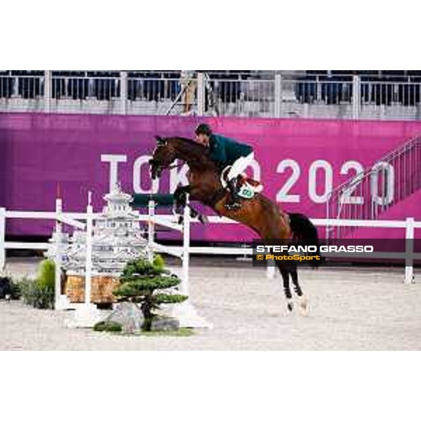 Tokyo 2020 Olympic Games - Show Jumping Team 1st Qualifier - Rodrigo de Paula Pessoa on Carlito\'s Way 6 Tokyo, Equestrian Park - 06 August 2021 Ph. Stefano Grasso