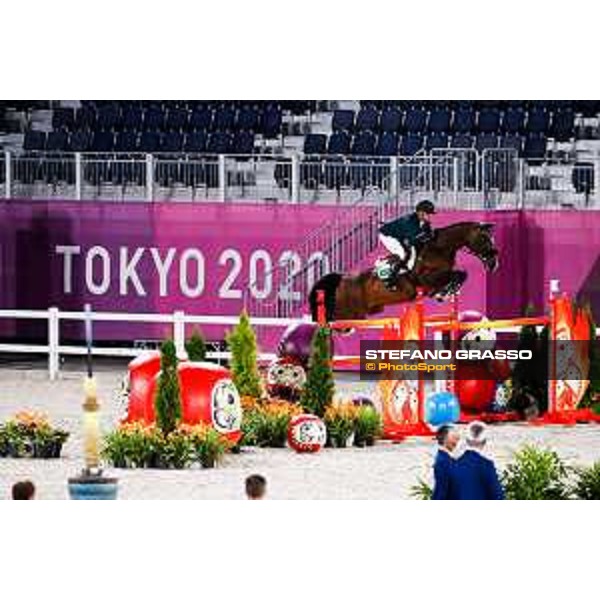 Tokyo 2020 Olympic Games - Show Jumping Team 1st Qualifier - Rodrigo de Paula Pessoa on Carlito\'s Way 6 Tokyo, Equestrian Park - 06 August 2021 Ph. Stefano Grasso