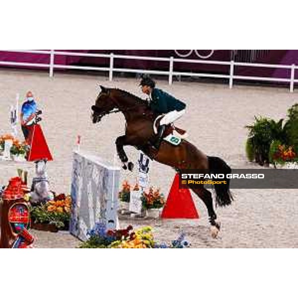 Tokyo 2020 Olympic Games - Show Jumping Team 1st Qualifier - Rodrigo de Paula Pessoa on Carlito\'s Way 6 Tokyo, Equestrian Park - 06 August 2021 Ph. Stefano Grasso