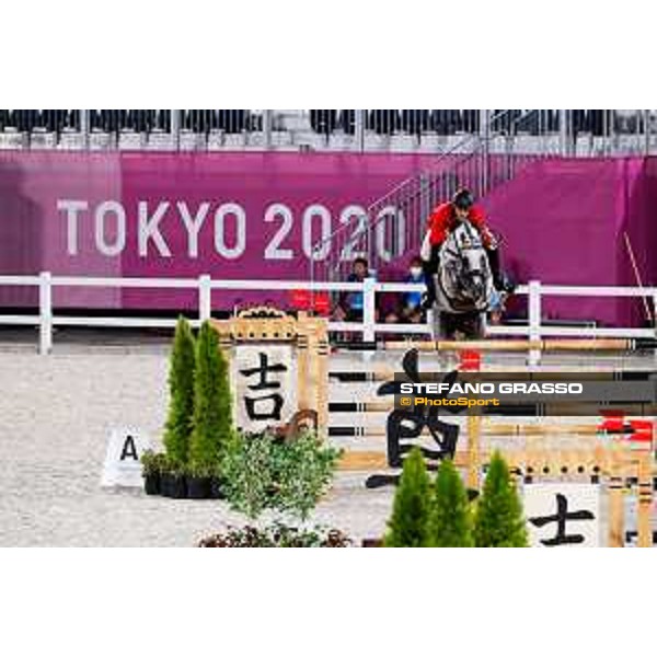 Tokyo 2020 Olympic Games - Show Jumping Team 1st Qualifier - Gregory Wathelet on Nevados S Tokyo, Equestrian Park - 06 August 2021 Ph. Stefano Grasso