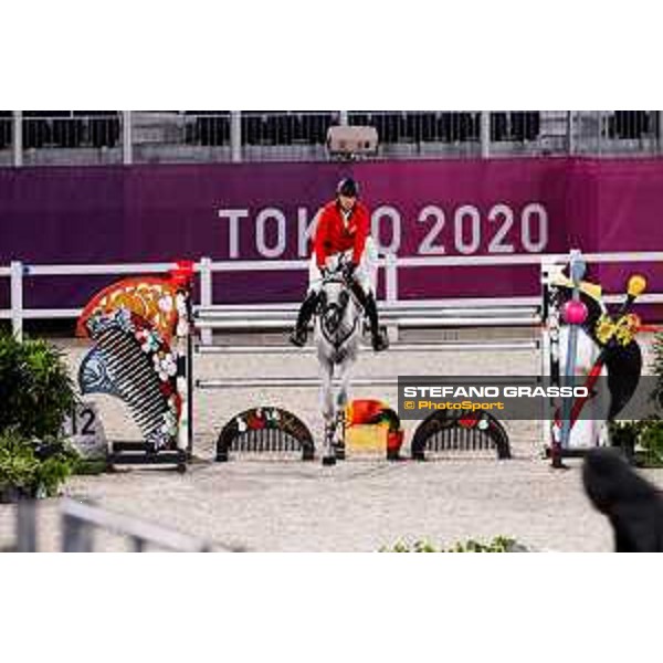 Tokyo 2020 Olympic Games - Show Jumping Team 1st Qualifier - Gregory Wathelet on Nevados S Tokyo, Equestrian Park - 06 August 2021 Ph. Stefano Grasso