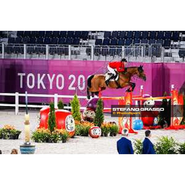 Tokyo 2020 Olympic Games - Show Jumping Team 1st Qualifier - Daniel Deusser on Killer Queen Tokyo, Equestrian Park - 06 August 2021 Ph. Stefano Grasso
