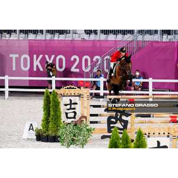 Tokyo 2020 Olympic Games - Show Jumping Team 1st Qualifier - Daniel Deusser on Killer Queen Tokyo, Equestrian Park - 06 August 2021 Ph. Stefano Grasso