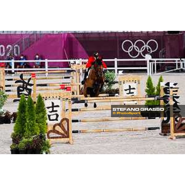 Tokyo 2020 Olympic Games - Show Jumping Team 1st Qualifier - Daniel Deusser on Killer Queen Tokyo, Equestrian Park - 06 August 2021 Ph. Stefano Grasso