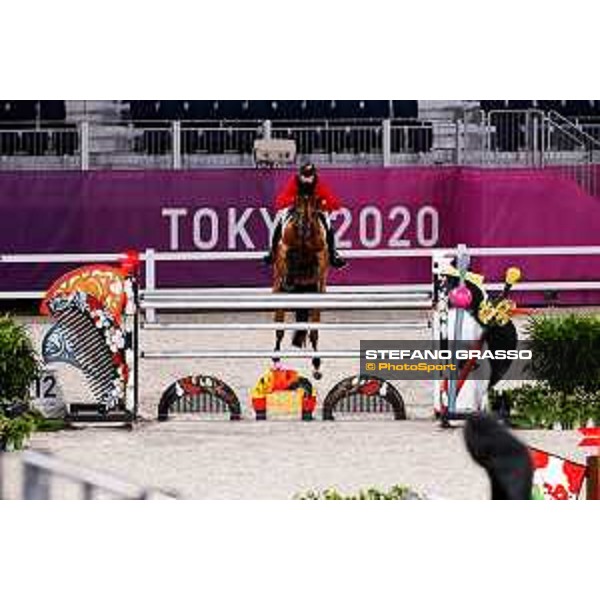 Tokyo 2020 Olympic Games - Show Jumping Team 1st Qualifier - Daniel Deusser on Killer Queen Tokyo, Equestrian Park - 06 August 2021 Ph. Stefano Grasso